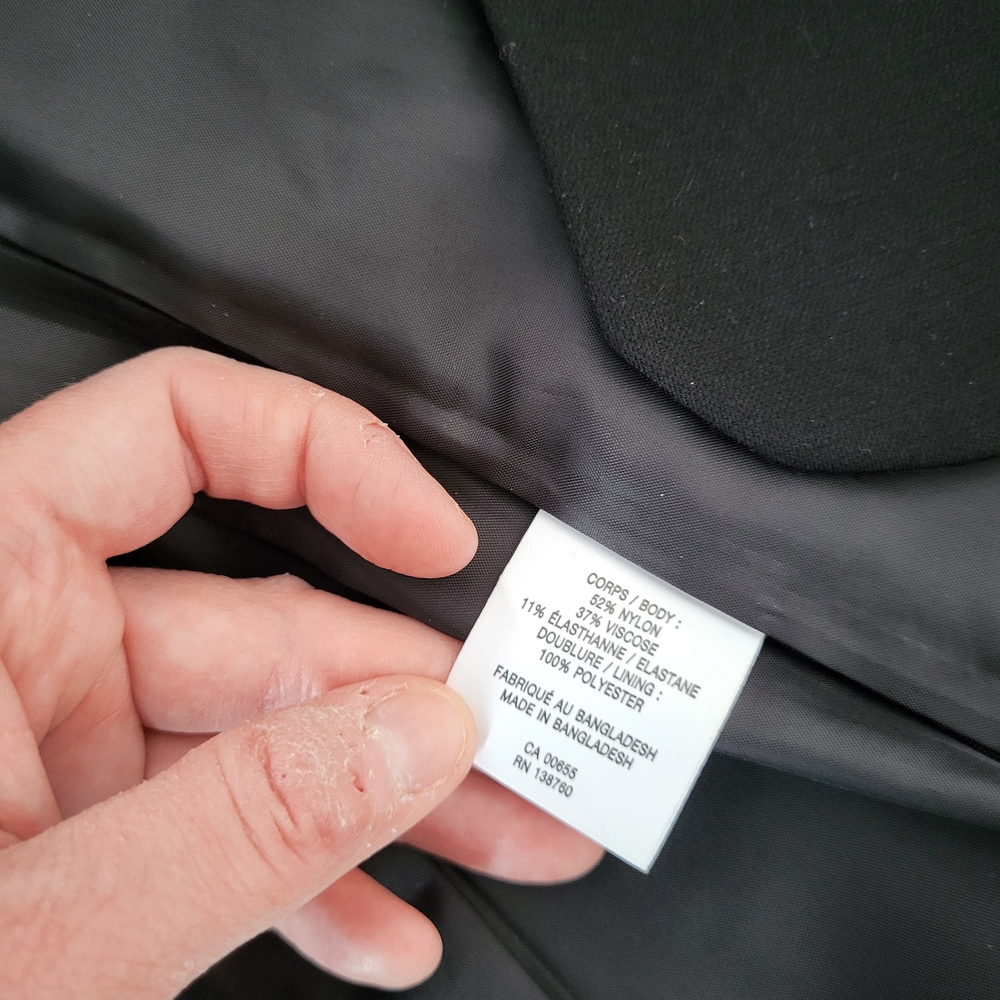 NWT Reitmans Classic Black Women's Blazer sz 4 - Picture 3 of 5